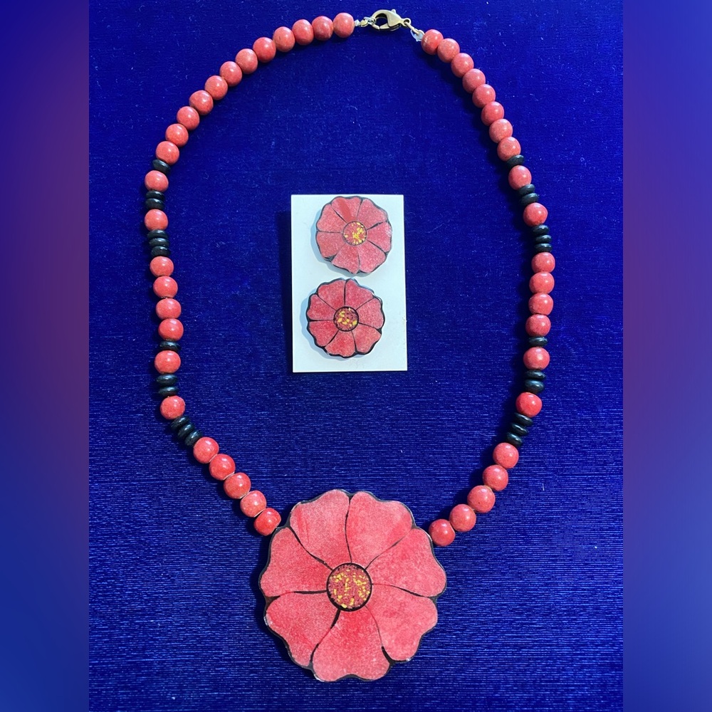 Matching Necklace and Earrings